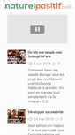 Mobile Screenshot of naturel-positif.com
